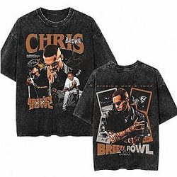 Breezy Bowl XX PTTT1407 Retro Washed  Chris Brown T-Shirts
