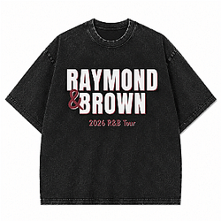 Chris Brown Usher R&B Tour 2026 Chris Brown T-Shirts