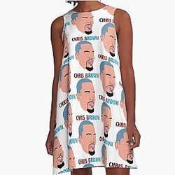 Chris Brown A-Line Dress