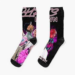 2025 Chris Brown Concert Shirt Chris Brown Breezy Tour Socks