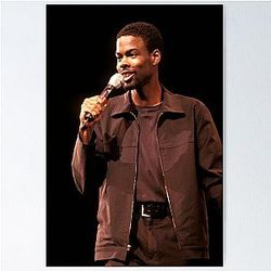 Chris Rock Photograph Poster