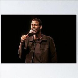 Chris Rock Photograph Poster