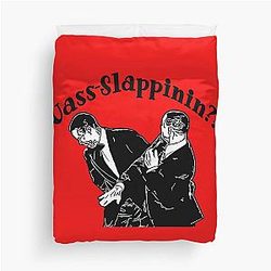 Will Smith Slap vs Chris Rock Duvet Cover