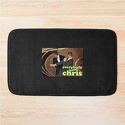 윌 스미스 슬프 Chris Rock 스티커 목욕 매트