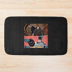Will Smith Slap Chris Rock Bath Mat