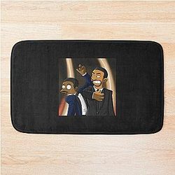 Will Smith vs Chris Rock Essential Bath Mat
