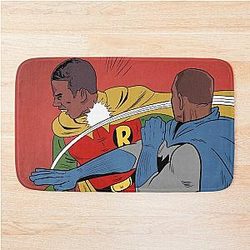 Will Smith Smacks Chris Rock meme Bath Mat