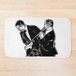 Will Smith Slap vs Chris Rock Bath Mat