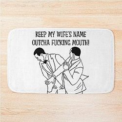 Will Smith Chris Rock Jada Bath Mat