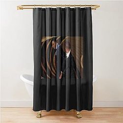 Will Smith vs Chris Rock Essential Shower Curtain