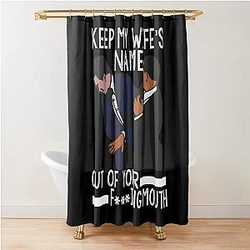 Will Smith slaps Chris Rock Shower Curtain