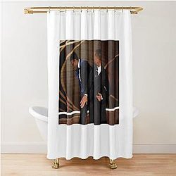 Will Smith slap Chris Rock at the Oscars 2022 Shower Curtain