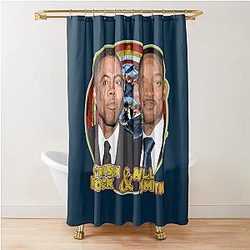 Will Smith and Chris Rock Shower Curtain