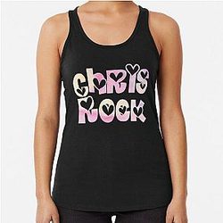Chris Rock Comedy King Racerback Tank Top