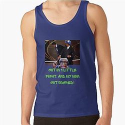 Fresh Prince of Bel-Air Fight Parody - Will Smith Hitting Chris Rock Funny Oscars Joke Design Tank Top