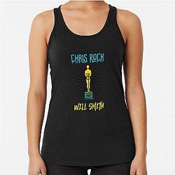 Will Smith Chris Rock Black Tank Top