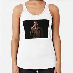 Chris Rock Fotograf Racerback Tank