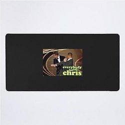 Will Smith slaps Chris Rock Live Desk Mat