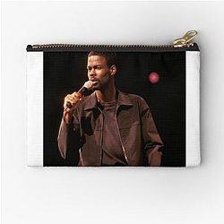 Chris Rock Photograph Zipper Pouch