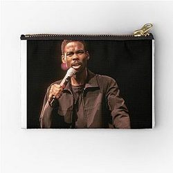 Chris Rock Photograph Zipper Pouch