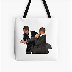 Will Smith Smacks Chris Rock Tote Bag