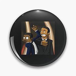 Will Smith vs Chris Rock Essential Pin