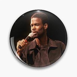Chris Rock Photograph Pin