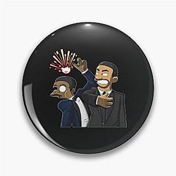 Will Smith Slaps Chris Rock at Oscars 2022 Pin