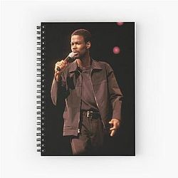 Chris Rock Photograph Spiral Notebook