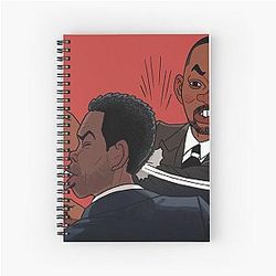 Will Smith Slaps Chris Rock Oscar 2022 Notebook