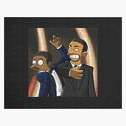 will smith vs Chris rock Essential Jigsaw puzzle