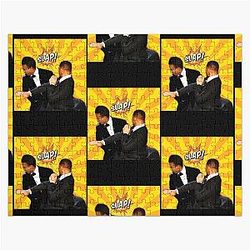 Will Smith slaps Chris Rock meme Jigsaw Puzzle
