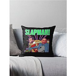 Will Smith Slaps Chris Rock Throw Pillow 