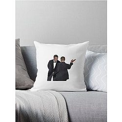 Will Smith Hitting Chris Rock Throw Pillow