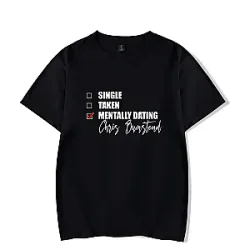 Chris Bumstead T-Shirts - CBUM Mentally Dating T-Shirt CB2801