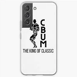Chris Bumstead Cases - Christopher Bumstead Or Cbum,The King Of Classic T-Shirt Samsung Galaxy Soft Case RB2801