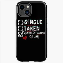 Chris Bumstead Cases - Mentally Dating CBUM iPhone Tough Case RB2801