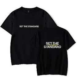 Chris Bumstead T-Shirts - CBUM SET THE STANDARD T SHIRT CB2801