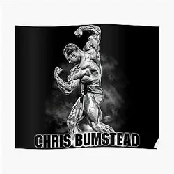 Chris Bumstead Posters - Chris Bumstead Cbum Arnold Pose Poster RB2801