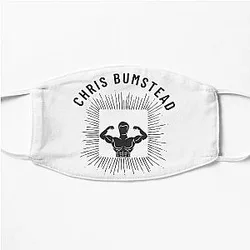 Chris Bumstead Face Masks - Cbum Christopher Bumstead,The King Of Classic T-Shirt Flat Mask RB2801