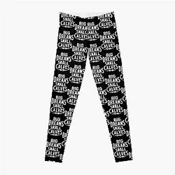 Chris Bumstead Leggings - Chris Bumstead Merch Cbum Big Dreams Small Calves Leggings RB2801