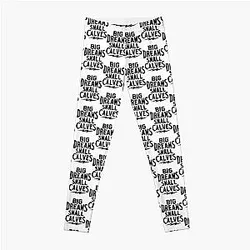Chris Bumstead Leggings - Chris Bumstead Merch Cbum Big Dreams Small Calves Leggings RB2801