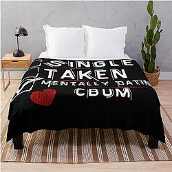 Chris Bumstead Blanket - Mentally Dating CBUM Throw Blanket RB2801