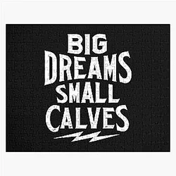 Chris Bumstead Puzzles - Chris Bumstead Merch Cbum Big Dreams Small Calves Jigsaw Puzzle RB2801
