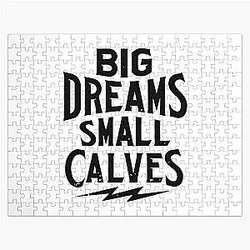 Chris Bumstead Puzzles - Chris Bumstead Merch Cbum Big Dreams Small Calves Jigsaw Puzzle RB2801