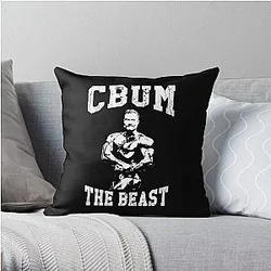 Chris Bumstead Pillows - Chris Bumstead CBUM  Throw Pillow RB2801