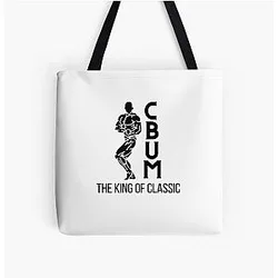 Chris Bumstead Bags - Christopher Bumstead Or Cbum,The King Of Classic T-Shirt All Over Print Tote Bag RB2801