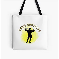 Chris Bumstead Bags - Cbum The King Of Classic T-Shirt All Over Print Tote Bag RB2801