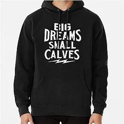 Chris Bumstead Hoodies - Chris Bumstead Merch Cbum Big Dreams Small Calves Pullover Hoodie RB2801