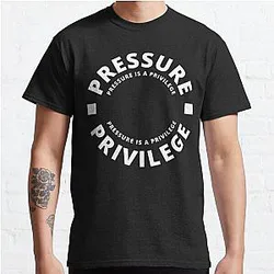 Chris Bumstead T-Shirts - Cbum  pressure is a privilege Classic T-Shirt RB2801